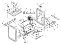 Part Location Diagram of 71760B Briggs and Stratton Left hand fuel tank support